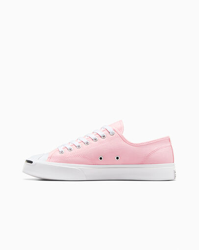 Pink / White / Black Converse Jack Purcell Women Tennis Shoes UK | C-84175329