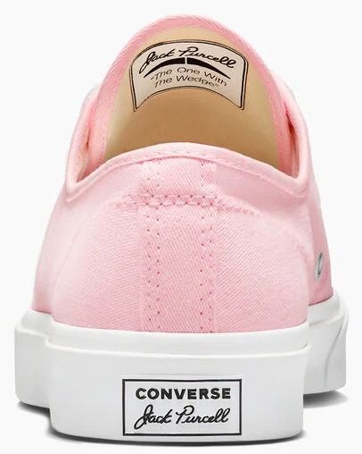 Pink / White / Black Converse Jack Purcell Women Tennis Shoes UK | C-84175329