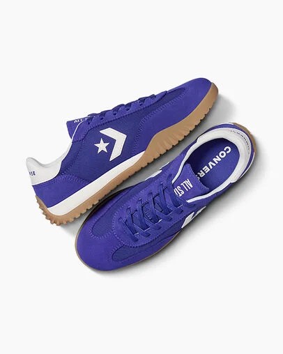 Purple / White Converse Run Star Women Trainers UK | C-76419239