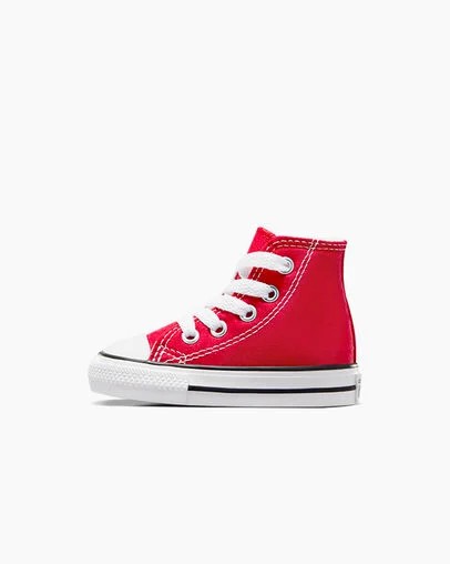 Red Converse Chuck Taylor All Star Classic Kids' Sneakers UK | C-67182309