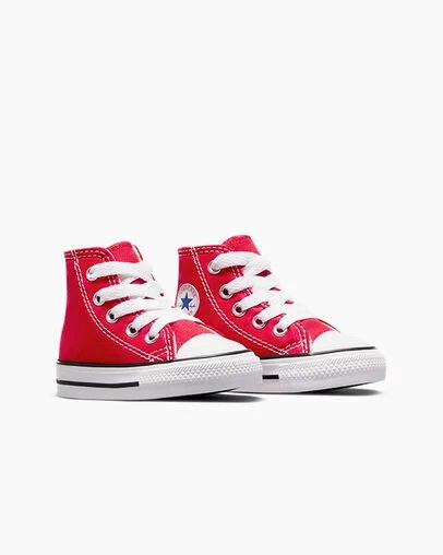 Red Converse Chuck Taylor All Star Classic Kids' Sneakers UK | C-67182309