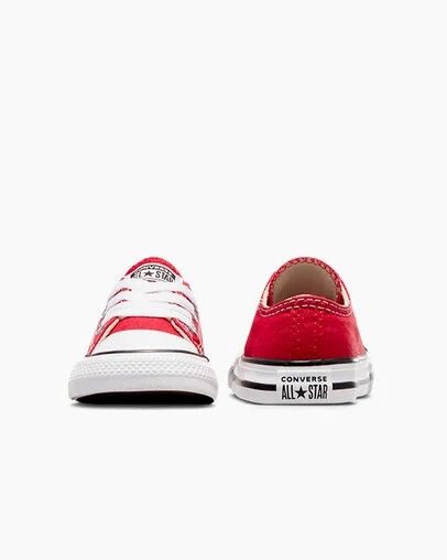 Red Converse Chuck Taylor All Star Classic Kids' Sneakers UK | C-80376519