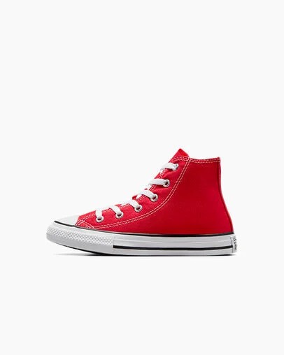 Red Converse Chuck Taylor All Star Classic Kids' Sneakers UK | C-90471569