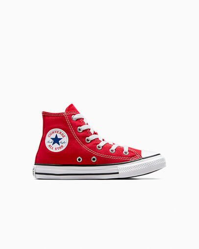 Red Converse Chuck Taylor All Star Classic Kids\' Sneakers UK | C-90471569