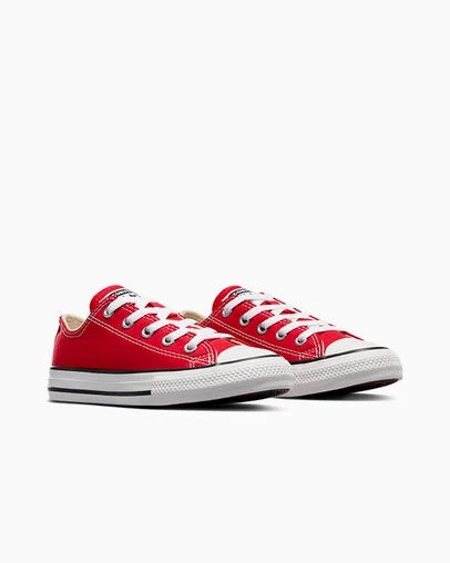 Red Converse Chuck Taylor All Star Classic Kids' Sneakers UK | C-31496829