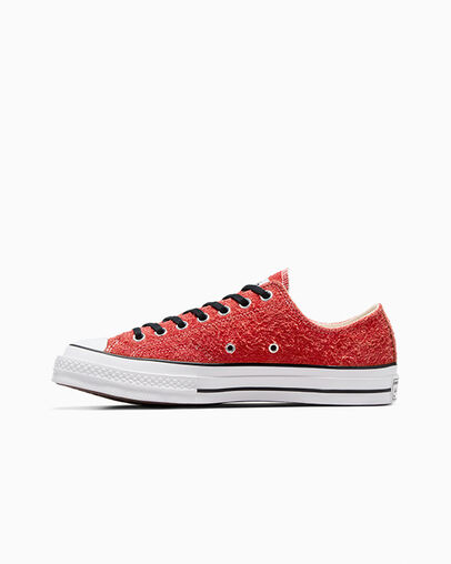 Red Converse Converse x Stüssy Chuck 70 Men Sneakers UK | C-08139769