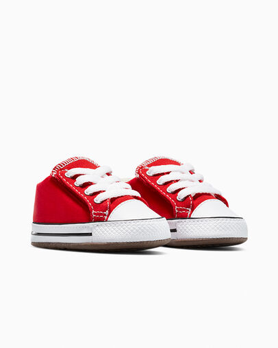 Red / Beige White Converse Chuck Taylor All Star Cribster Kids' Canvas Shoes UK | C-91207389