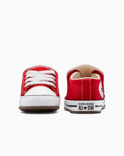 Red / Beige White Converse Chuck Taylor All Star Cribster Kids' Canvas Shoes UK | C-91207389