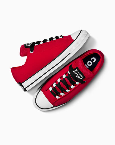 Red / White / Black Converse Chuck Taylor Puff Men Tennis Shoes UK | C-98026519