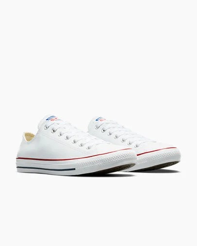 White Converse Chuck Taylor All Star Leather Men Tennis Shoes UK | C-56179209