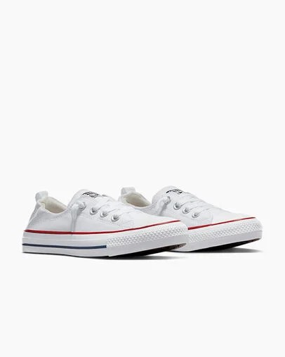 White Converse Chuck Taylor All Star Shoreline Women Slip On Shoes UK | C-43125769