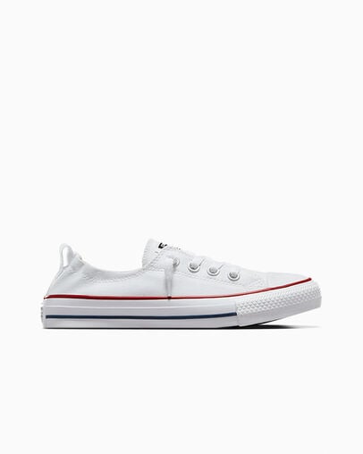 White Converse Chuck Taylor All Star Shoreline Women Slip On Shoes UK | C-43125769