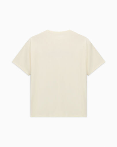 White Converse Converse x A Ma Manière Gold Standard Women T Shirts UK | C-46918259