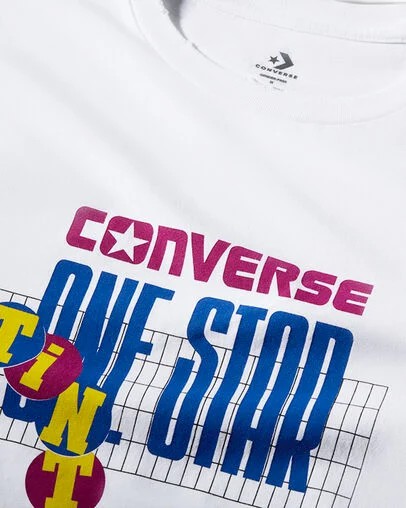 White Converse Converse x thisisneverthat Vintage Women T Shirts UK | C-72193849