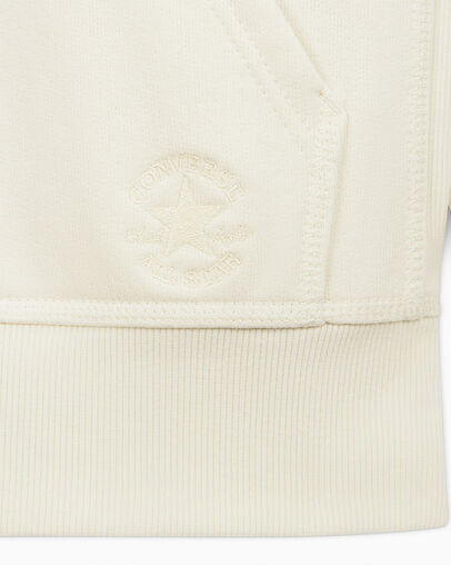 White Converse Gold Standard Loose-Fit Women Hoodie UK | C-50491389