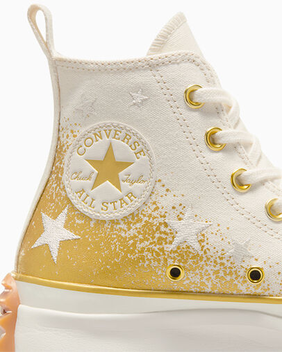 White Converse Run Star Hike Women Platform Shoes UK | C-60534199