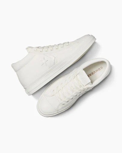 White Converse Star Player 76 Women Boots UK | C-06857329