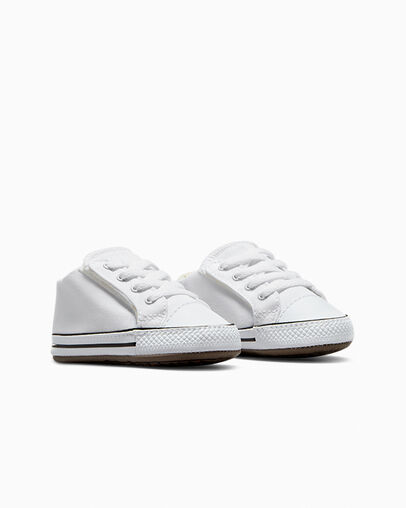 White / Beige White Converse Chuck Taylor All Star Cribster Kids' Canvas Shoes UK | C-20345769