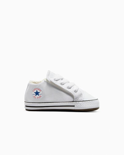 White / Beige White Converse Chuck Taylor All Star Cribster Kids\' Canvas Shoes UK | C-20345769