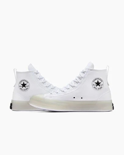 White / Black Converse Chuck Taylor All Star CX EXP2 Men Sneakers UK | C-63859079