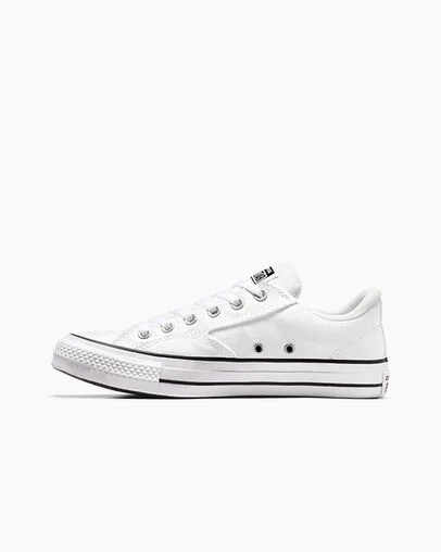 White / Black Converse Chuck Taylor All Star Malden Street Men Tennis Shoes UK | C-21653879