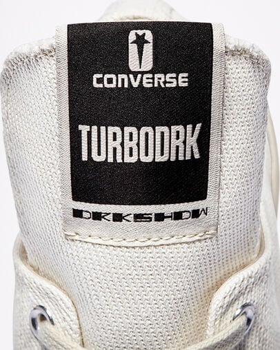 White / Black Converse TURBODRK Chuck 70 Men Sneakers UK | C-52618349