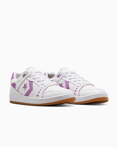 White / Fuchsia Converse CONS AS-1 Pro Chameleon Men Skate Shoes UK | C-25684179