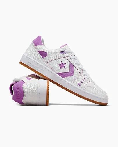 White / Fuchsia Converse CONS AS-1 Pro Chameleon Men Skate Shoes UK | C-25684179