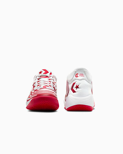 White / Red / White Converse All Star BB Shift CX Men Basketball Shoes UK | C-57249139