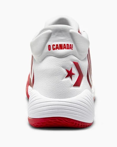 White / Red / White Converse All Star BB Shift CX Men Basketball Shoes UK | C-57249139